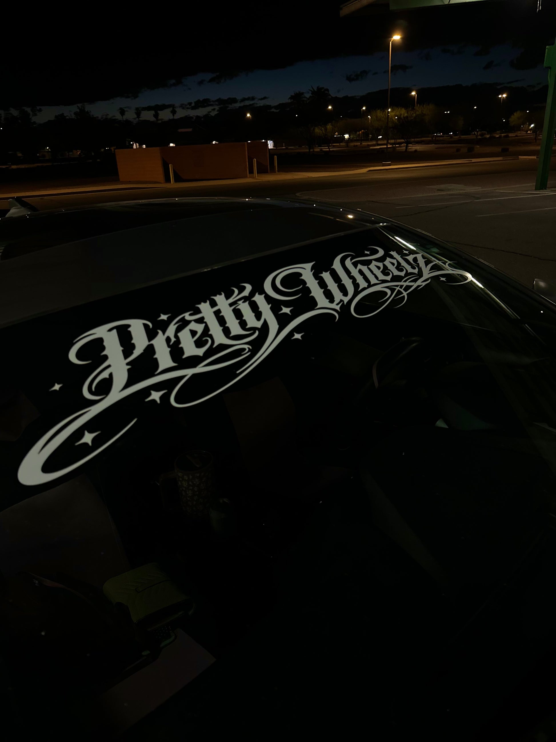 Pretty Wheelz “Script” Banner