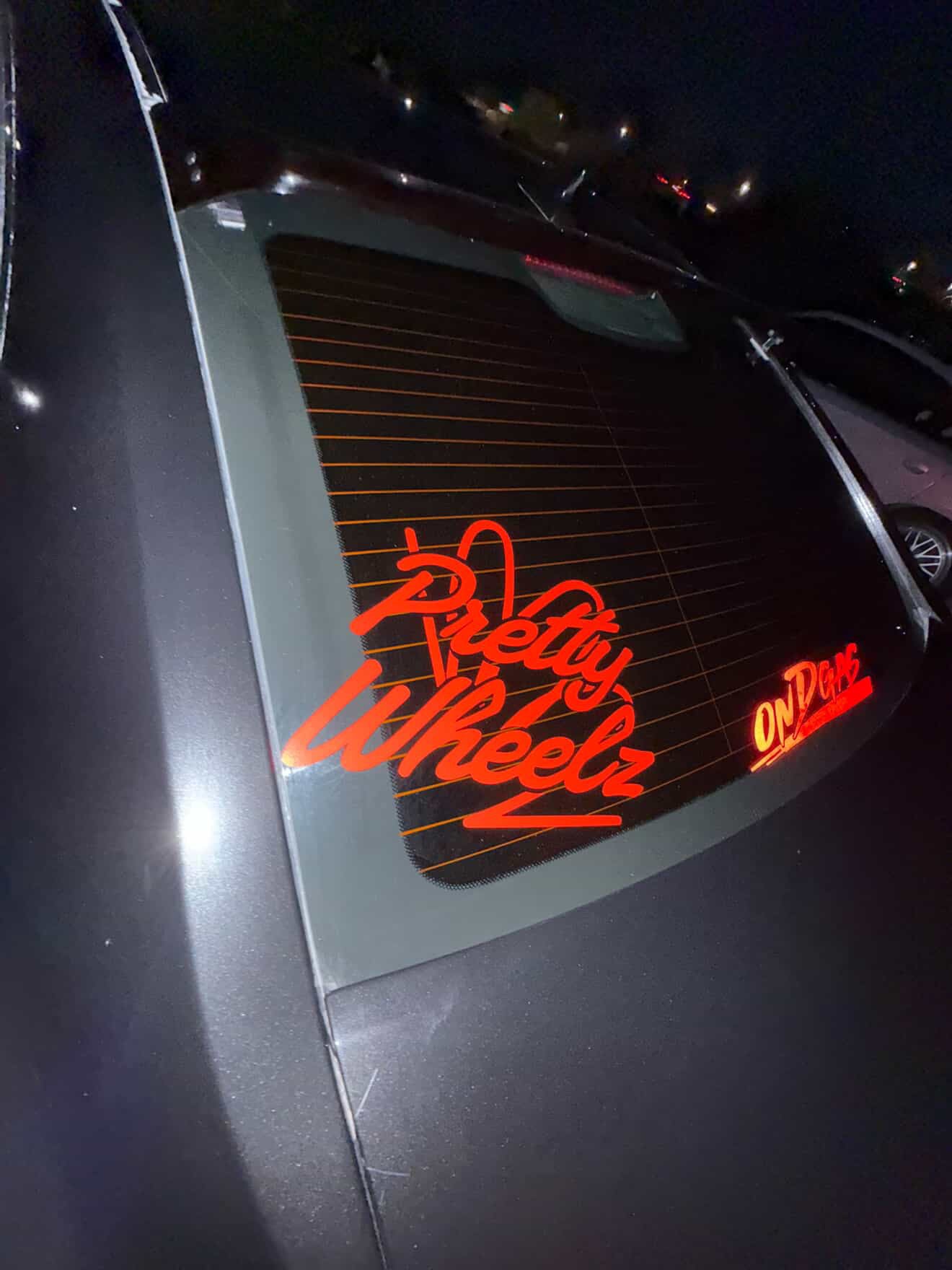 Pretty Wheelz "Heart" Logo Decal