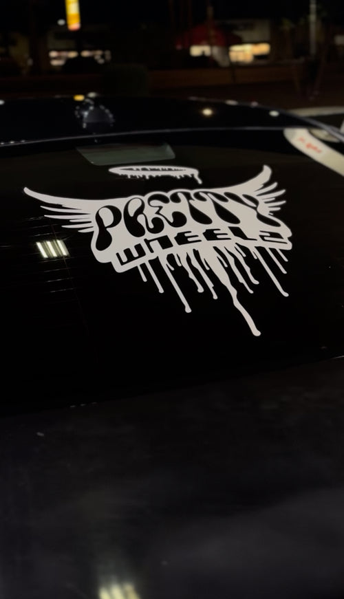PrettyWheelz 12in “Wingz” Logo