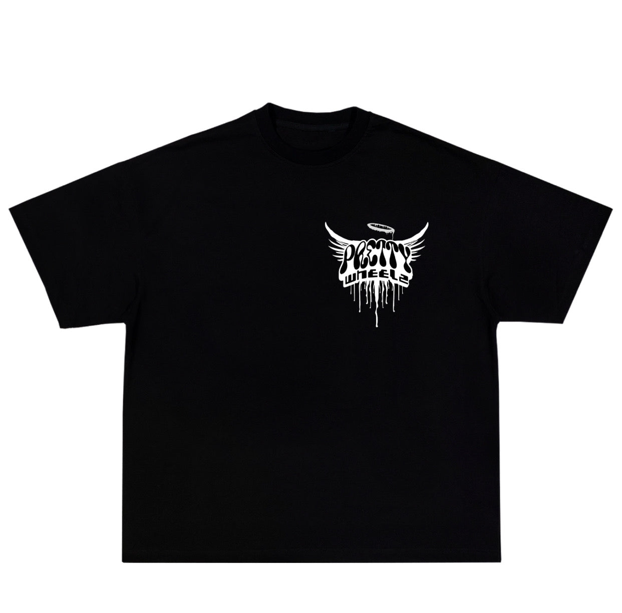 Pretty Wheelz "Wingz" Logo Tee