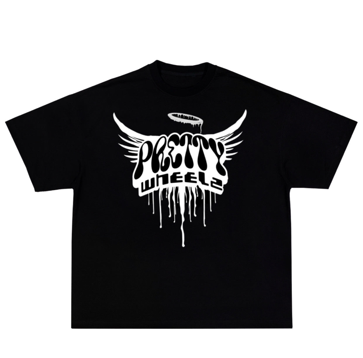 Pretty Wheelz "Wingz" Logo Tee